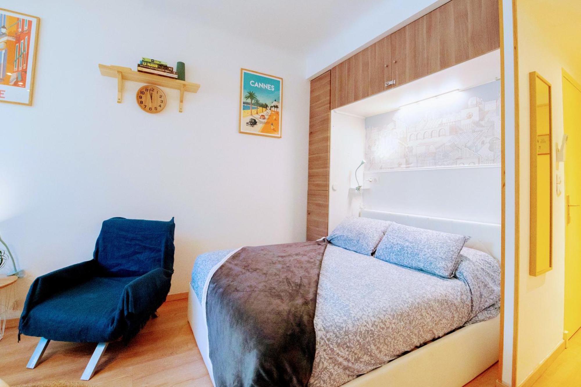 Ferienwohnung Haliviera - Golden Square, 1Min From Beach Nizza Exterior foto
